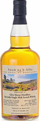 Glen Moray 2008 ANHA Ex-Rum Barrel Finish 55.8% 700ml