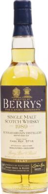 Bunnahabhain 1989 BR Berrys #5716 42.9% 700ml