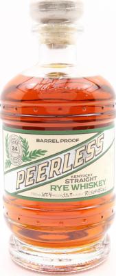 Peerless Kentucky Straight Rye Whisky Barrel Proof 2yo New American Charred Oak R150413103 53.7% 750ml