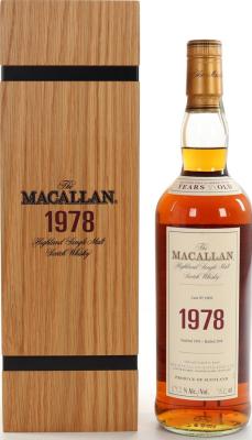 Macallan 1978 59.2% 750ml