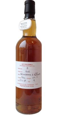 Springbank 2007 Duty Paid Sample For Trade Purposes Only Refill Burgundy Hogshead Rotation 848 59.9% 700ml