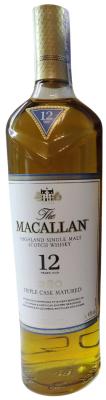 Macallan 12yo Sherry & Bourbon Casks 40% 700ml