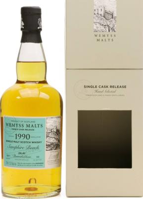 Bunnahabhain 1990 Wy Samphire Beach 53.1% 700ml