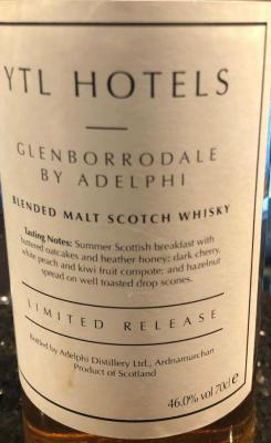 Glenborrodale Ad YTL Hotels Limited Release 46% 700ml