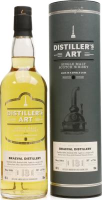 Braeval 2001 LsD Distiller's Art Refill Sherry Butt 48% 700ml