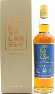 Kavalan 2007 Peaty Cask R070423064 VYS 53.2% 700ml