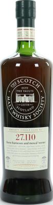 Springbank 1992 SMWS 27.110 1st Fill Ex-Sherry Hogshead 52.6% 750ml