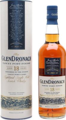 Glendronach 18yo Tawny Port Finish 46% 700ml