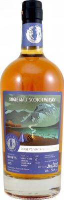 Ben Nevis 2015 RWCo Roger's Vintage Selection 1st Fill Sherry Cask #34 58.4% 700ml