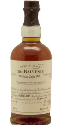 Balvenie 1968 Vintage Cask #7297 51% 700ml