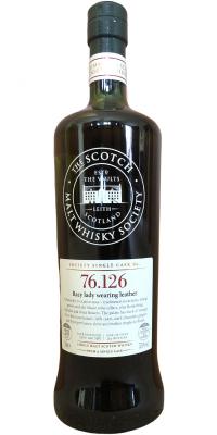 Mortlach 1987 SMWS 76.126 Racy lady wearing leather Refill Ex-Bourbon Hogshead 57% 700ml