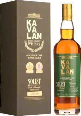 Kavalan Solist ex-Bourbon Cask ex-Bourbon Cask B141231008A 56.3% 700ml