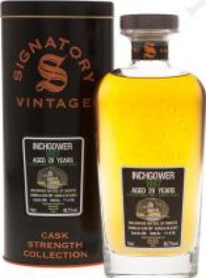 Inchgower 1997 SV Cask Strength Collection Refill Sherry Hogshead #4296 Waldhaus am See St. Moritz 60.7% 700ml