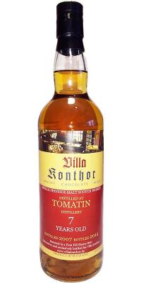 Tomatin 2007 VK First Fill Sherry Butt 51.9% 700ml