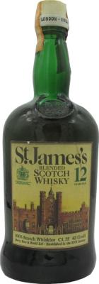 St. James's 12yo BR 100% Scotch Whiskies Soc. Best Milano 43% 750ml