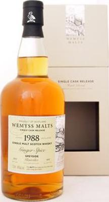 Glenrothes 1988 Wy Ginger Spice Sherry Cask 46% 700ml