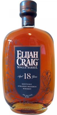 Elijah Craig 18yo Single Barrel New Charred Oak #4465 45% 750ml