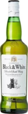 Black & White Blended Scotch Whisky 40% 1000ml