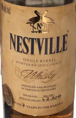 Nestville 2009 Single Barrel Oak Barrel S 04861 40% 700ml