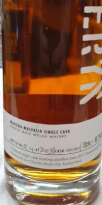 Penderyn 2017 Single Cask Madeira Malvasia Charles Hofer 60.7% 700ml