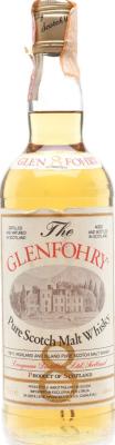 The Glenfohry 8yo Pure Scotch Malt Whisky 40% 750ml