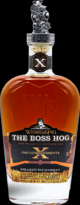 WhistlePig The Boss Hog 10th Edition The Commandments Craft Mead and aromatic resin aged 53.1% 750ml
