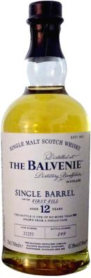 Balvenie 12yo First Fill Ex-Bourbon Barrel 47.8% 700ml
