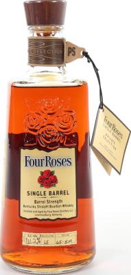 Four Roses 9yo Private Selection American White Oak Barrel 87-4I K&L Wine Merchants Exclusive 61.2% 750ml