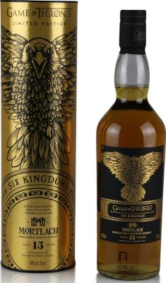 Mortlach 15yo Six Kingdoms Ex-Bourbon Casks Finish 46% 700ml