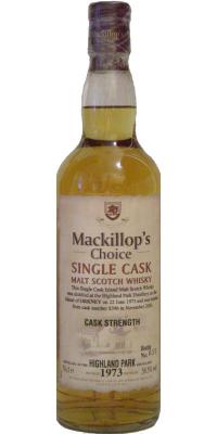 Highland Park 1973 McC Single Cask Cask Strength #8396 58.5% 700ml