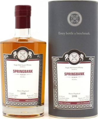 Springbank 1998 MoS Sherry Hogshead 51.5% 700ml