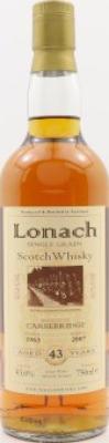 Carsebridge 1963 DT Lonach Collection 43% 750ml