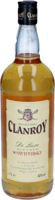 McClelland's Clanroy De Luxe Blended Scotch Whisky 43% 1000ml