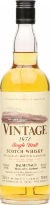 Balmenach 1978 VM Vintage 40% 700ml