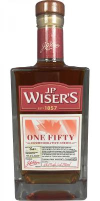 J.P. Wiser's One Fifty Commemorative Series 43.4% 750ml