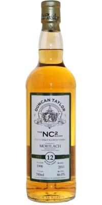 Mortlach 1998 DT NC2 Range Oak Cask 46% 700ml