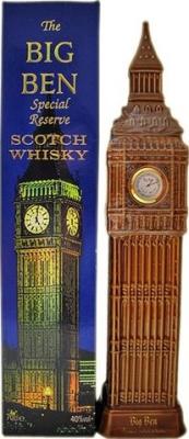 Big Ben Blended Scotch Whisky Special Reserve Decanter British Porcelain 40% 700ml