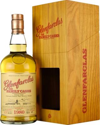 Glenfarclas 1980 The Family Casks Release W18 Refill Hogshead #1916 43.3% 700ml