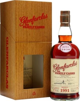 Glenfarclas 1991 The Family Casks Release IX Sherry Butt #5669 57.1% 700ml