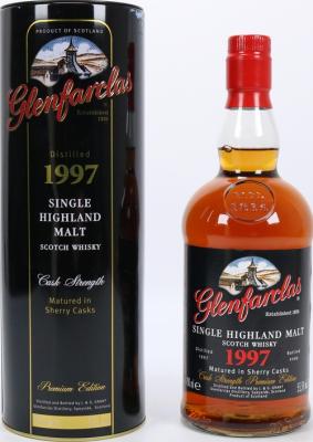 Glenfarclas 1997 Cask Strength Premium Edition Sherry Casks 55.5% 700ml