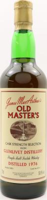 Glenlivet 1976 JM Old Master's Cask Strength Selection Dark Sherry #4311 59.9% 700ml