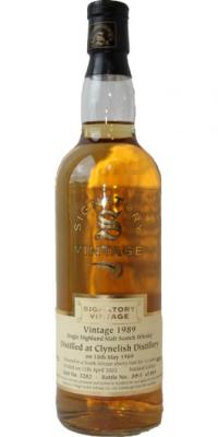 Clynelish 1989 SV Vintage Collection South African Sherry Butt #3282 43% 700ml