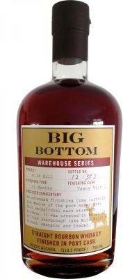 Big Bottom Wild Bill Warehouse Series Tawny Port Cask Finish 59.15% 750ml