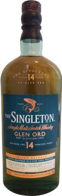 The Singleton of Glen Ord 14yo Diageo Special Releases 2018 Triple-Matured in A Five Cask Process 57.6% 750ml