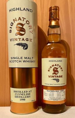 Clynelish 1990 SV Vintage Collection 15yo Refill Butt #3940 43% 700ml