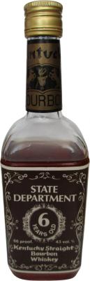 State Department 6yo Kentucky Straight Bourbon Whisky 43% 700ml