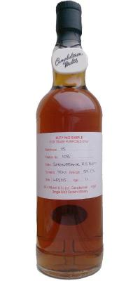 Springbank 2005 Duty Paid Sample For Trade Purposes Only Refill Sherry Butt Rotation 108 59.1% 700ml