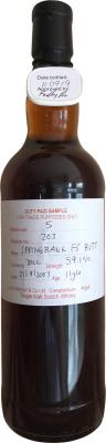 Springbank 2007 Duty Paid Sample For Trade Purposes Only Fresh Sherry Butt Rotation 203 59.1% 700ml