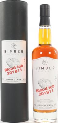 Bimber Blood tub 201811 Cherry Cask 58.9% 700ml