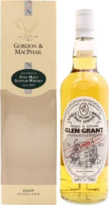 Glen Grant 1990 GM Licensed Bottling 40% 700ml